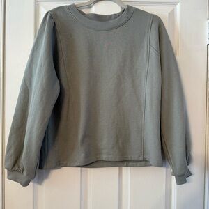 Free Assembly Light Sage  Sweater